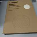 Amenpoki Portable Waterproof Leather Diaper Changing Pad Compact for Travel Diaper Bag, Easy Clean, Newborn Baby, Beige (Medium)