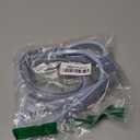 Slip Lead Dog Leash With Double Handle - Soft Leather Collar, Heavy Duty Nylon Lead for No Pull Walking - 6ft Blue Purple for Small, Medium, Large Dogs