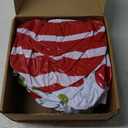 12 Pcs 24/16 Inch Giant PVC Christmas Inflatable Ball Outdoor Blow up Xmas Inflatables Ornaments Giant PVC Christmas Ornaments for Tree Yards Lawns Porch Garden Front Doors Holiday Decor(16 Inch)