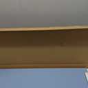 IOTXY Wooden Open Shelf Bookcase - 3-Tier Floor Standing Display Cabinet Rack with Legs, 7 Cubes Bookshelf, Bright Blue (80CM)