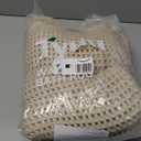 TYUU Pale Beige Long Bathroom Rug, Waffle Runner Rug Bathroom Non Slip Washable Super Absorbent Quick Dry Boho Farmhouse Bath Mat, 72''x24'' Pale Beige