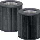 2 Pack Air Mini Replacement Filters, Compatible with Molekule Air Mini And Air Mini+ Air Purifiers, High-Efficiency Activated Carbon 3-in-1 Air Clean Filtration System
