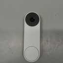 Google Nest Doorbell (Wired, 3rd Gen) - 2K Video and Gemini, Live View, Night Vision, 2-Way Audio - Works with Google Home - 2025 Model - Snow
