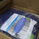 24FT Round Winter Pool Cover 500D Extra Thick Above Ground Pool Cover Above Ground Pool Protection with Winch and Cable Royal Blue