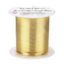 BENECREAT 20 Gauge 32 Yards Tarnish Resistant Gold Wire Jewelry Copper Wire Craft Beading Wire for Gem Wrapping Jewelry Craft Making, Halloween Model Making