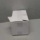 Roshtia 6 Pcs 3 Quart Cleaning Bucket Small Sanitizing Square Bucket Detergent Pail for Home Commercial Restaurant Kitchen Office School (Red)