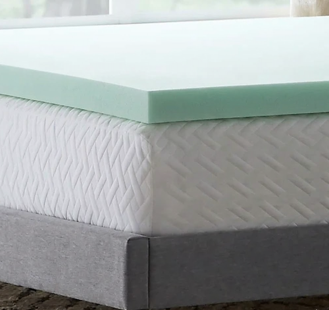 Memory Foam Mattress Topper, 76x40 in