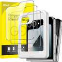 JETech Front Screen Protector for Galaxy Z Flip7FE 2025 / Z Flip 6 2024, Tempered Glass Film with Easy Installation Tool, Case-Friendly, HD Clear, 3-Pack