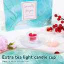 Valentines Galentines Day Gifts for Her, Premium Scented Candles, Birthday/ Romantic Gift for Mom, Wife & Girlfriend Women Sister