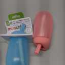 Munchkin Simple Clean Toddler Sippy Cup with Easy Clean Straw, 10 Ounce, 2 Pack, Pink/Blue