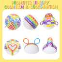 Sensory Ball Toy for Toddlers Ages 3-5: Sensory Activity Board Fidget Toys for Kids Adults for Autism ADHD Calming Focus Stress Relief Educational Gift for Kids Ages 3 4 5