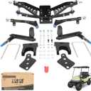 10L0L Golf Cart 6 inch Heavy Duty A Arm Lift Kit for Club Car Precedent 2003.5-up Electric Cart
