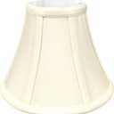 Royal Designs, Inc. True Bell Lamp Shade, UNO Table Lamp Fitter, Eggshell, 4"" x 8"" x 7.25""" (BS-704UT-8EG)