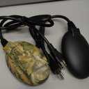 2 Pack Upgrade Bird Bath Heater for Outdoors in Winter, Pond Deicer 60 Watts Birdbath Deicer Water Heater Thermostatically Controlled with Auto Shut off Function for Patio Lawn (Army Green,Black)