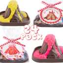 Valentines Gifts for Kids - 24 Pack Erupting Volcano Science Kit with Valentine's Cards, STEM Projects Educational Toys for Boys Girls Toddler Classroom Exchange School Activities Party Favors