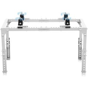Mini Split Ground Stand, Heavy Duty Adjustable Mini Split Stand Support 400LBS Load Capacity, Fit for 9,000-12,000 BTU Ductless Air Conditioners Heat Pump