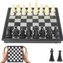 Travel Chess Set Magnetic Portable Folding Board - Small Mini Pocket Chess Set (X-Small / 5.9 Inch)
