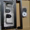 License Plate Frame Black 1 Pc