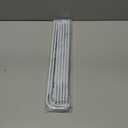 Yafa Home Fashion Heavy Duty Single Standard Adjustable Curtain Rod Hardware Included(White,48"-84")