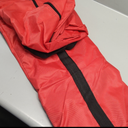 DoYiKe Extra Large Storage Duffle Bag with Zippers and Handles, Big Foldable Duffle Bag for Travel (Red)