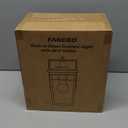 Porch Light with GFCI Outlet Built in, Dusk to Dawn Outdoor Lighting with Outlet, Waterproof Anti-Rust Alunmium Exterior Wall Mount Fixture, Outside Light for House Garage Front Door, Bulb Included (Oil-Rubbed Bronze)