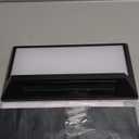 Solar Address Sign, Lighted Address Plaque Outdoor Waterproof, Illuminated Address Numbers, House Numbers for Outside (Black)