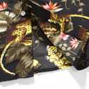 SSLR Mens Short Sleeve Button Down Shirts Casual Summer Hawaiian Shirts for Men (Blue, S)