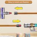 Replacement Wand Tube for Dyson V12 Detect Slim Cordless Stick, Replacement Attachments Quick Release Wand for Dyson V10 Digital Slim, Extension Vacuum Replacement Parts, 29 In (Orange)