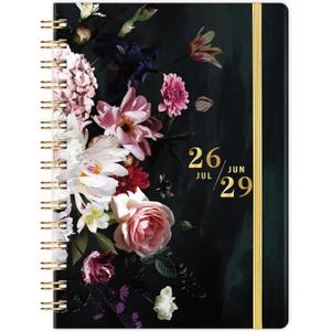 2026-2029 Monthly Planner/Calendar - 3 Year Monthly Planner 2026-2028, JULY. 2026 - JUNE. 2029, 6.3" 8.4", 3 Year Calendar with Tab, Back Pocket, Twin-Wire Binding, Premium Paper, Note Pages