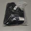 WOKANSE Women's Sexy Ruched One Piece Bodycon Cold Shoulder Long Sleeves Solid Jumpsuits Long Pants Romper (Large, Black)