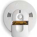 Kidde Hardwired Smoke & Carbon Monoxide Detector, Battery Backup, Interconnectable, LED Warning Light Indicators (1 Pack)