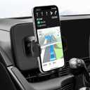 Karltys Magnetic Phone Holder for Hyundai Sonata Kona 2024-2025 2026 & Ioniq 5 2022-2025 2026 & Ioniq 9 2026 Phone Mount Magnetically Attaches to Metallic Dashboard