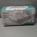 YENING Mini Baby Diaper Changing Pad for Dresser Top with Cover 27" x 16", Waterproof Lining Small Foam Contoured Changing Table Pads Topper Grey