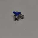 Stainless Steel 1/2" NPT Male x 1/2" NPT Female 90 Degrees Elbow Ball Valve Shut Off Valve for Water Fuel Air