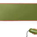 Frelaxy Tent Footprint, Waterproof Camping Tarp, Durable Tent Floor to Elevate Your Camping, Hiking, Backpacking, Hammock, Beach Experience (1 Person33'' x 80'', Army Green)