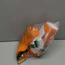 NURADA Outdoor Flameless Candles with Remote Timer - Waterproof Realistic Flickering LED Pillar Electric Battery Operated Fake Candle for Halloween Home Fireplace Decor - 3 Pack Orange (D3H468)