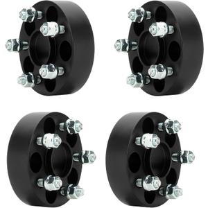5x100 1.5" (38.1mm) Hubcentric Wheel Spacers for Subaru BRZ Impreza Legacy Forester Outback XV Crosstrek, 12x1.25 Studs fits 5 Lugs Tire Wheel Adapters, Set of 4