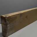 Togu TG-6018 48 inches Solid Standoffs Heavy-Duty Commercial Grade-304 Stainless Steel Push Pull Door Handle/Barn Door Pull Handle/Glass Pulls, Matte Black Finish (48 in (Length)/1.58 x 0.39 in (Front x Side))