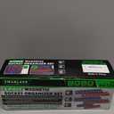 Magnetic Socket Organizer Set, 6PCS Socket Holder, 1/4", 3/8", 1/2" Sockets Holds 143 Pieces Magnetic Sockets Trays (Blue&red, 6 Pcs)