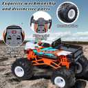 1:16 Scale RC Monster Truck - 2.4GHz All Terrain Car for Kids 4-12, 20 Km/h Off Road RC Truck, Christmas or Birthday Gift