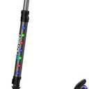Hover-1 Nano Kick Scooter for Kids (5+ Year Old) | Features Lean-to-Turn Axle, Solid PU Tires & Slim-Design, 110 LB Max Weight, Safe for Kids, Black