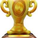 4D Giant Trophy Standing Balloon Gold Champion Foil Balloons,First Prize Balloon for Sports Party Supplies Basketball Football Soccer Birthday Anniversary Games Christmas New Year Party Decorations