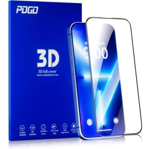 3D HD Screen Protector for iPhone 16,Tempered Glass 3D HD Protector,Full Screen Coverage,Easy Installation,Case Friendly(6.1 Inch)