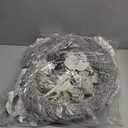 24 inch White Christmas Wreath, Winter Wreaths for Front Door with Pinecones Berries for Fireplace Xmas Decorations, Front Porch Decor and Wall Window Decor