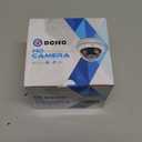 5MP 4MP 180 Degree Wide Angle Dome Security Camera HD-TVI/ CVI/ AHD/ 960H Analog 4 in 1 Super Hybrid HD CCTV Surveillance 1.7mm Fisheye Lens Outdoor/ Indoor IR Day&Night Vision Home Cam