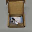 Hibbent NSF/ANSI/CAN 61 Certified Faucet Aerator, CUPC Certification 360 Twist Kitchen Sink Aerator, Dual-function Sink Sprayer Attachment, Faucet Replacement Part 55/64'' Female Thread, Chrome