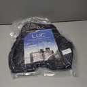 LC Lumbar Support Pillow for Office Chair & Car  Ergonomic Memory Foam Back Cushion for Lower Back Pain Relief  Adjustable Strap, Breathable Cover  Improves Posture & All-Day Comfort