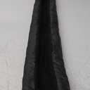 Door Draft Stopper 39 Inch Under Door Draft Noise Blocker Black Gap Stoppers Entry Door Draft Guard for Bottom of Doors Adjustable Twin Door Draft
