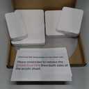 Buffet Risers Food Risers for Buffet Table Acrylic Risers Display Stands Tall Cake Stands Cylinder Stands for Party Pedestal Cake Stand Dessert Table Display Set Cupcake Stands Cupcake Display (4 Pcs White)