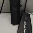 Outdoors Beach Loungers, Beach Lounge Chairs, Beach Chairs, Portable Folding Beach Mat Lounge Chair with Oversized Zippered Pocket, Adjustable Backrest, Storage Pouch for Camping, Beach (Black)